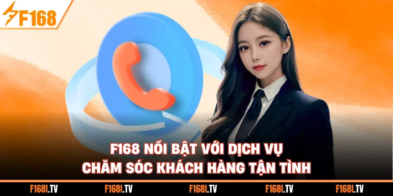 F168 nổi bật với dịch vụ chăm sóc khách hàng tận tình